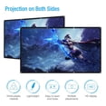 thumbnail image 3 of 16:9 Projector Screen Fabric 100 120 Inch Screen Projection Portable Reflective Cloth ,Wrinkle-Free, 3 of 6