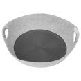 thumbnail image 3 of Pet Felt Bed with Scratching Pad All Seasons Removable Hemp Rope Pad for Cats and KittensGray, 3 of 14