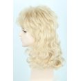 thumbnail image 4 of Peluca de disfraz LeMarnia Blonde Mullet, cabello rockero de los 80 para hombre, 4 of 6