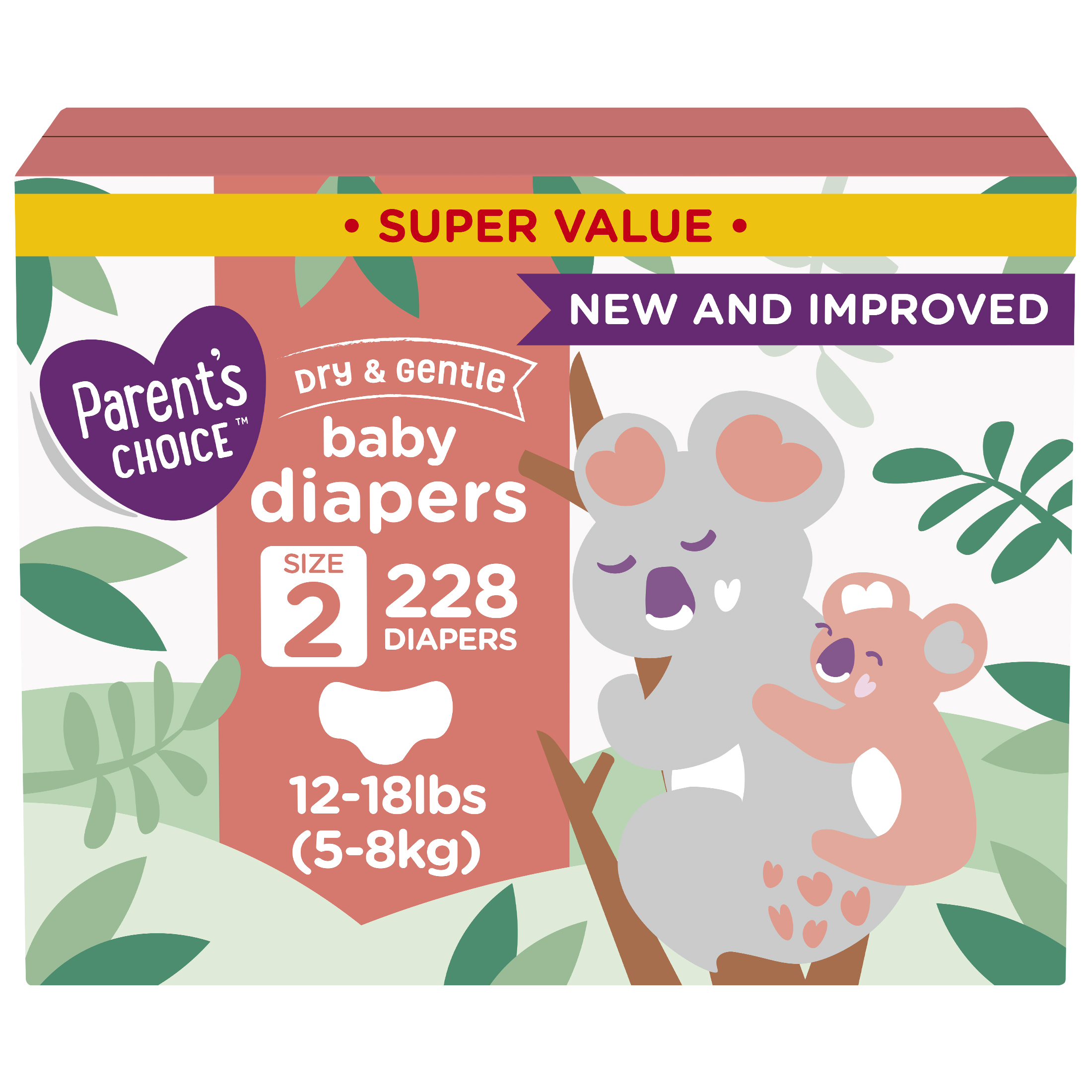 parent's choice dry and gentle baby diapers