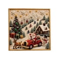 thumbnail image 5 of Premium 3D Pearl Christmas Wall Art Kit, DIY Christmas Pearl Diamond Painting Kit, Christmastree 3D Diamond Painting, Luxury Pearl Bead Art Craft Set, Holiday Home Decor Gift, 5 of 9