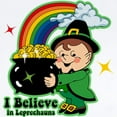 thumbnail image 2 of CafePress - Believe In Leprechauns Infant Bodysuit - Baby Light Bodysuit, Size Newborn - 24 Months, 2 of 4