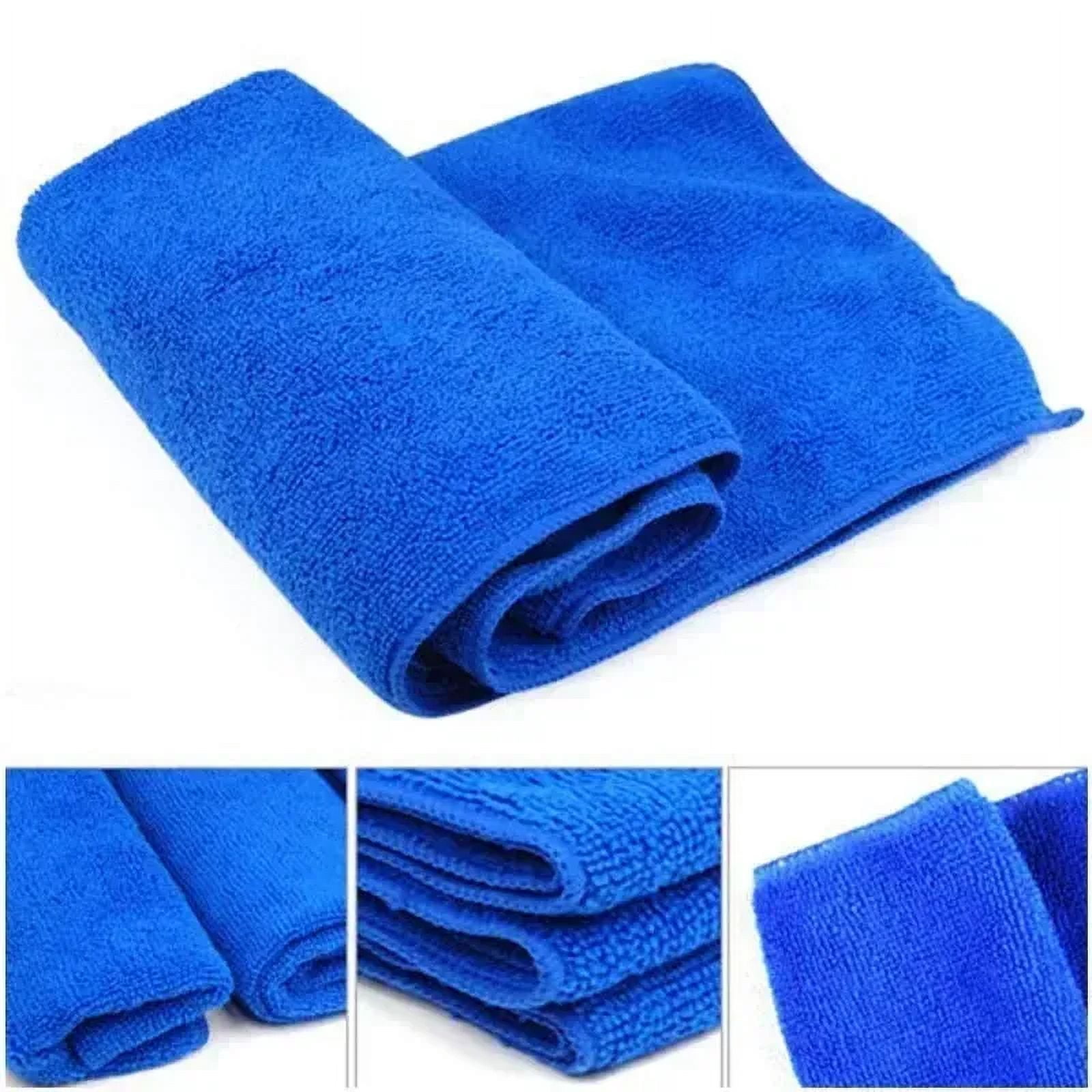 Microfiber towels for home cleaning, car drying and washing cloth, polishing cloth for car details,Home cleaning tools 10 pieces