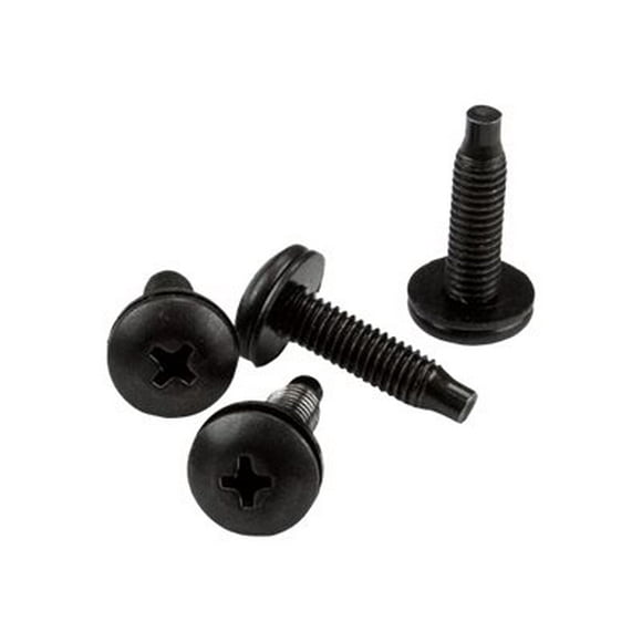 StarTech.com Server Rack Screws - 50 pack - 10-32 Screws - Rack Mount Screws - Network Rack Screws - Rack Mount Hardware (CABSCRWS1032) - Rack screws and nuts (pack of 50 pieces)