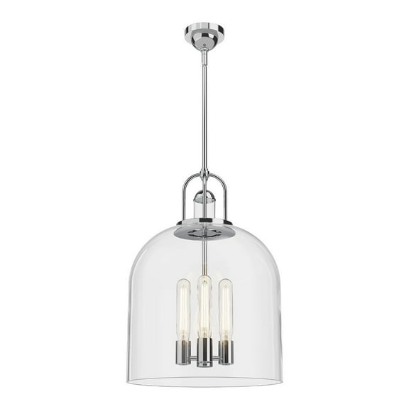PD461104CH-Alora Lighting-Lancaster - 4 Light Pendant-22.63 Inches Tall and 16 Inches Wide-Chrome Finish