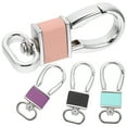 thumbnail image 1 of 4Pcs Metal Carabiner Keychain Key Chain Clip Hook Key Rings Key Chain Holder for Car Key, 1 of 6