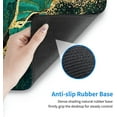 thumbnail image 6 of Extended Large Mouse Pad, XL Gaming Mousepad 31.5 x 11.8 Inch, Big Computer Keyboard Desk Pad, Waterproof Mouse Mat with Stitched Edges and 3mm Thick Long Non-Slip Base for Office Gaming, Green Marble, 6 of 6