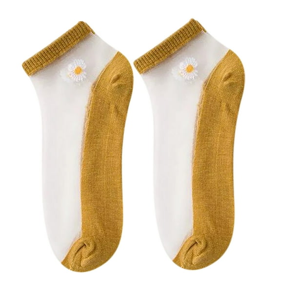 JeashCHAT Fashion Women Mesh Ladies Breathability Patchwork Thin Socks Women’s Stockings