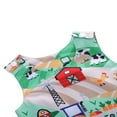 thumbnail image 4 of Infant Baby Cartoon Patterns Jumpsuit  Cute Style Sleeveless  Neck Printing Romper, 4 of 5