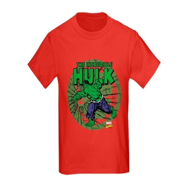 CafePress - The Incredible Hulk Kids Dark T Shirt - Kids Dark T-Shirt ...