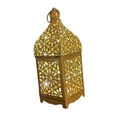 thumbnail image 1 of Linterna de vela decorativa Macarena estilo retro luces de hadas Portavelas metal S Colores áureos, 1 of 8