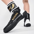 thumbnail image 7 of SKIUHS Men's High-Top Boxing Shoes with Adjustable Ankle Strap - Non-Slip Sole & Reinforced Ankle Support for Boxing Training & Matches, 7 of 7