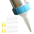 thumbnail image 2 of 24Pcs Reusable Sausage Caulking Guns Tips Cone Nozzles Caulk Nozzle Applicator Replacement Extension Tool Supplies, 2 of 7