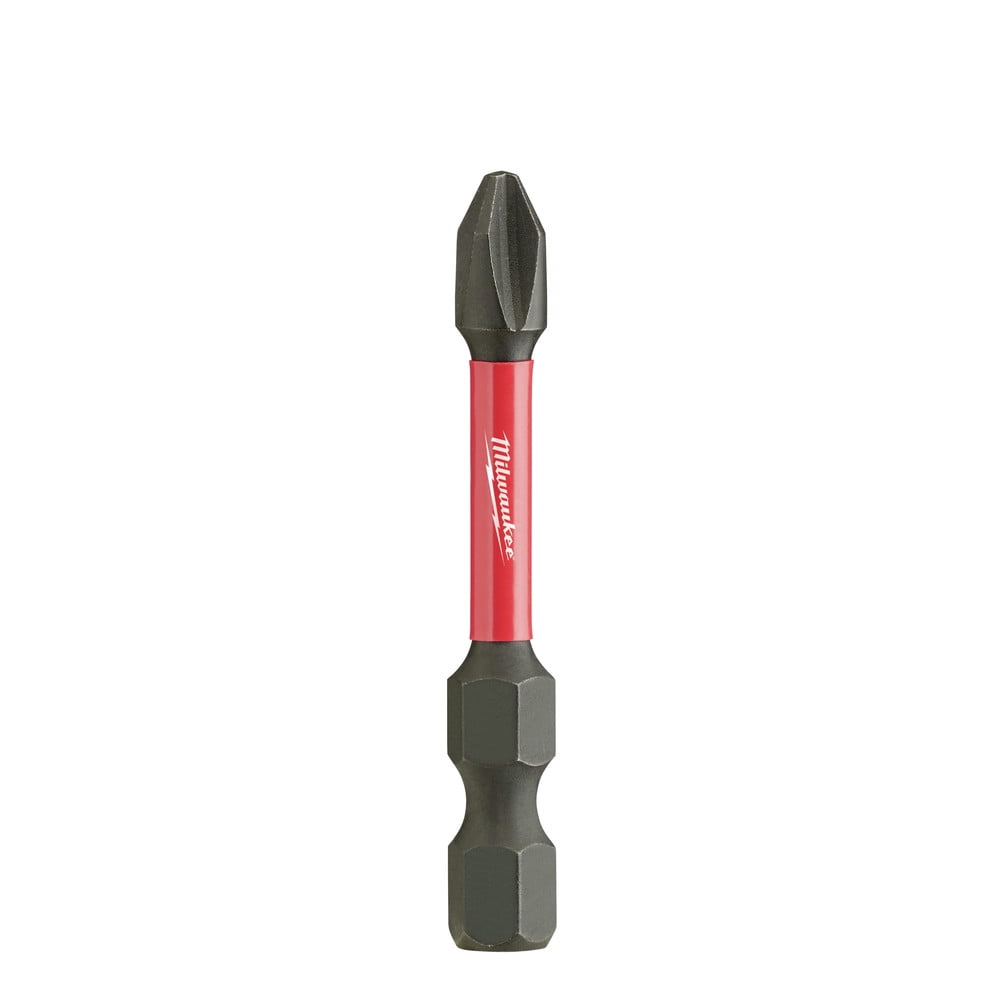 5-Pack Milwaukee 48-32-4602 Shockwave 2-Inch #2 Phillips Power Bit