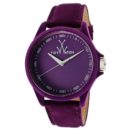 ToyWatch Sartorial Purple Velvet Touch Womens Strap Watch PE06VL
