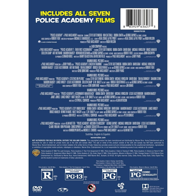 ポリスアカデミー コンプリート・コレクション〈初回限定生産・7枚組