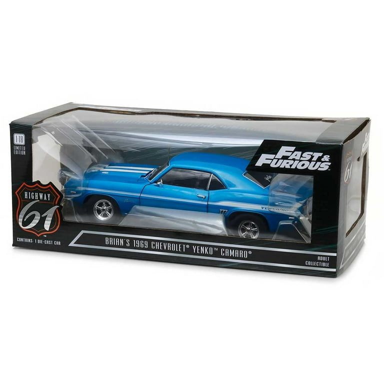 Highway 61: Fast & Furious Brian's 1969 Yenko Camaro 1/18 Highway 61: Fast & Furious Brian's 1969 Yenko Camaro 1/18
