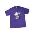thumbnail image 1 of Je Suis avec Elle! T-shirt Graphique Violet, Grand, 1 of 1