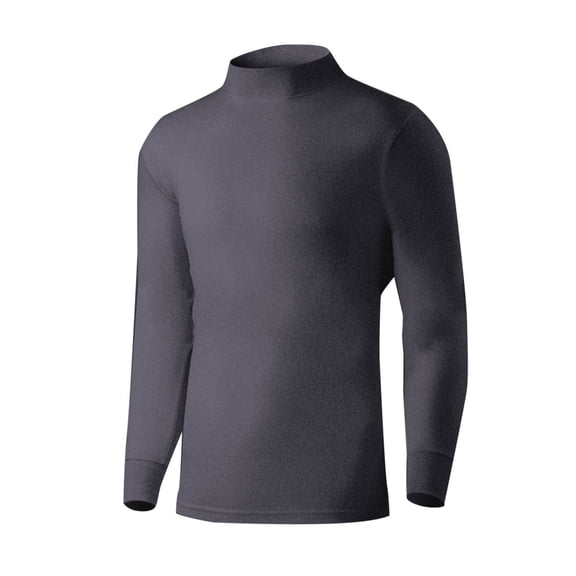 Miqool Mens Turtleneck Long Sleeve Shirt Slim Fit Soft Stretchable Warm Winter Pullover Tops