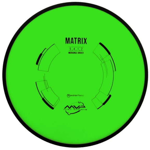 MVP Neutron Matrix Midrange Golf Disc Colors may vary