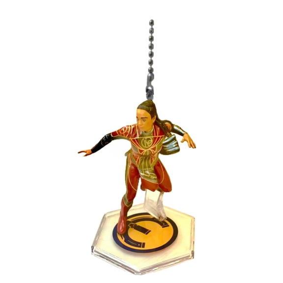 Marvel Eternals Makkari Fan Lamp Light Pull Chain Pvc Figure Figurine Rare Gift