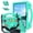 Green, variant on Case for iPad Air 11(2024)/iPad Pro 11(2024) 11 inch, Multi-Functional Protective Cover with Adjustable Stand, 360° Full Body Shockproof Protection