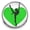 Green, variant on Snap Jewelry 18MM Dancer Heart Ginger Charm in Purple