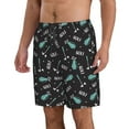 thumbnail image 2 of Goofa Golf Bags And Balls Printed Mens Swim Trunks Summer Quick Dry Short Beach Swimwear Bathing Suits-Medium, 2 of 9