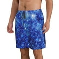 thumbnail image 2 of Naloa Blurred Star Snow Christmas Men's Beach Shorts, Surfing shorts, Swim trunks, Quick Dry Swim Trunks for Surfing Beach Fun - X-Large, 2 of 9