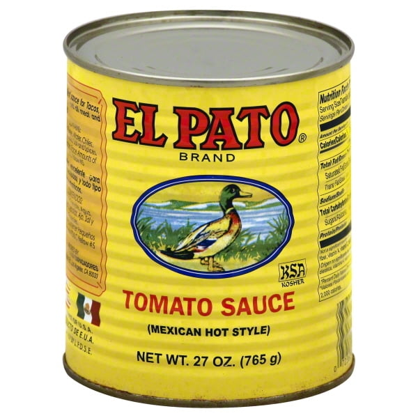 El Pato Mexican Hot Style Tomato Sauce, 27 oz