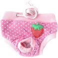thumbnail image 4 of Doggy Cats Panties Menstruation Sanitary Shorts Reusable Underwear 4pcs (l Waist, 4 of 5