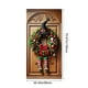 thumbnail image 3 of Seyotauo Merry Christmas Door Cover 35x71 Christmas Gift Box Present Hanging Banner Decoration Winter Holiday Bow Window Door Cover Stripes Ornaments Year Party Home Wall Outdoor, 3 of 6