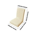 thumbnail image 3 of Meitianfacai Multifunctional Elastic Table Chair And Stool Cover Highquality Taffeta Material Design Household Cushion Cover Proof And Stain Proof Comfortable, Beige, 3 of 6