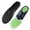 Black1, variant on 1Pair Honeycomb Arch Support Insoles Shock Absorbing Foot Inserts For Flat Feet Plantar Fasciitis Work Boots Running Walking(Black6-28.5Cm)