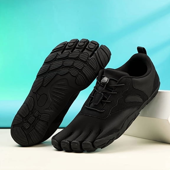 CHICWAY [Water Hiking Shoes] Unisex Barefoot Water Hiking Shoes, Five-Toe Non-Slip Quick-Dry Sneakers for Swimming, Surfing, And Camping