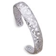 thumbnail image 3 of Guardurnaity Brazalete femenino, con apertura chapada en plata, joyería hueca, regalos para novia, pulseras, trabajos diarios informales de boda Ropa, zapatos y accesorios Miscelánea, 3 of 6