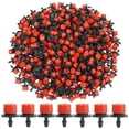 thumbnail image 1 of 100 Uds. Aspersores de goteros de riego ajustables de 360 ​​grados, goteo de emisores de 1/4 pulgadas para sistema de riego por, 1 of 5