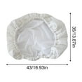thumbnail image 2 of 1Pc Indoor Air Conditioner Cover, 17X14X4Inch Window Ac Unit Protector With Quilted Fabric, Dustproof Cover For Home, Office, Bedroom - Durable, Elastic Design, Fits Most Standard, 2 of 5