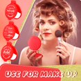 thumbnail image 3 of Espejos compactos Wenqik Inspirational, 64 unidades, para mujer, color rojo, 3 of 6