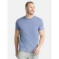 thumbnail image 2 of Athletic Works Men's and Big Men's Cotton Active Tee, 4-Pack, Sizes XS-5XL, 2 of 9