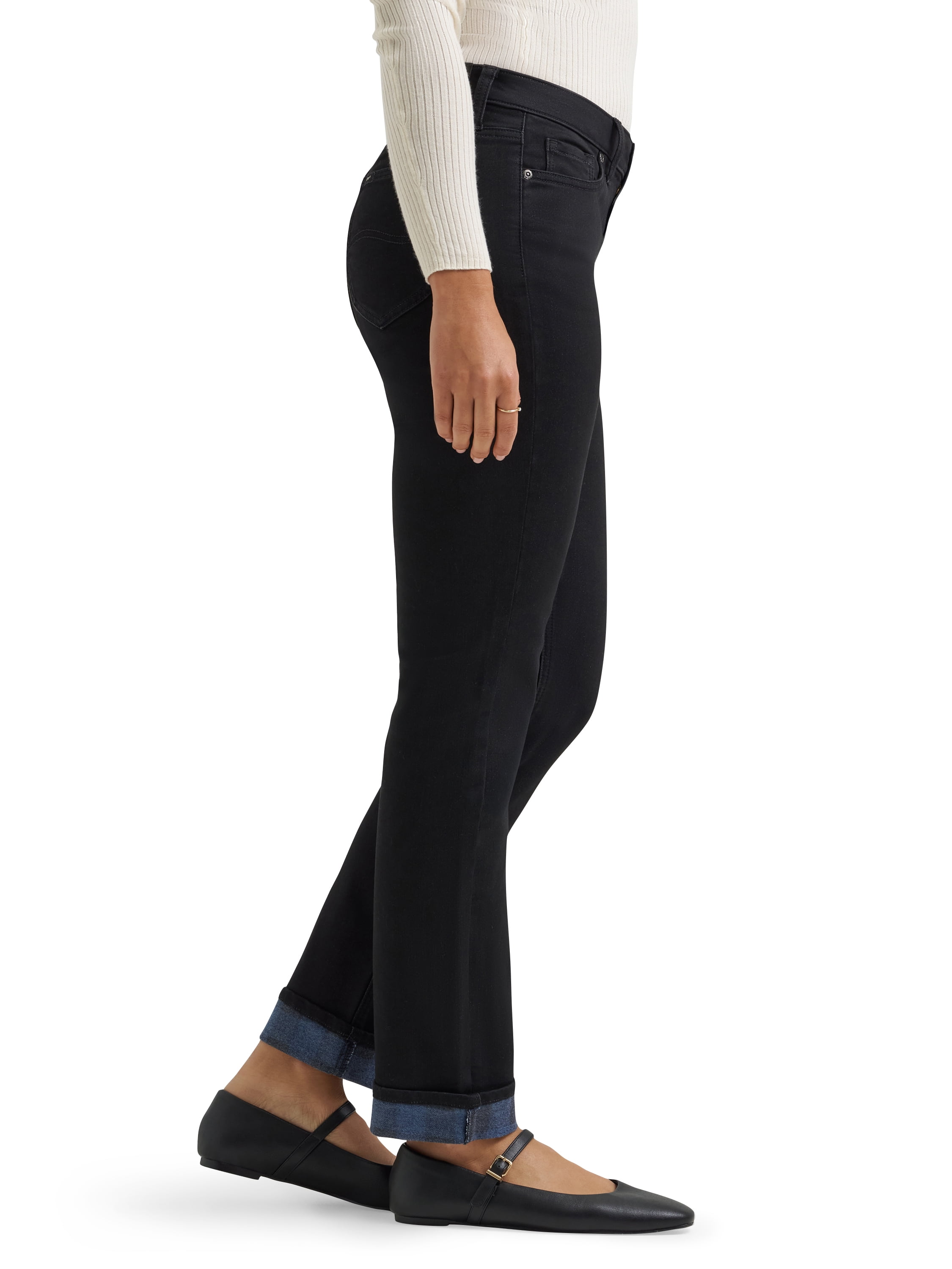 Lee® Women's Single Layer Warming Brushed Denim Jeans, Sizes 4-18