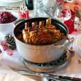 thumbnail image 3 of Staub Cast Iron 5.5-qt Round Cocotte - Graphite Grey, 3 of 9
