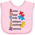 thumbnail image 3 of Inktastic Autism Acrostic Boys or Girls Baby Bib, 3 of 4