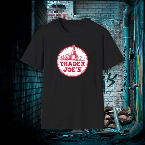 VINTAGE t shirt men Trader Joes Logo T-Shirt American Men's T-Shirt S-5XL