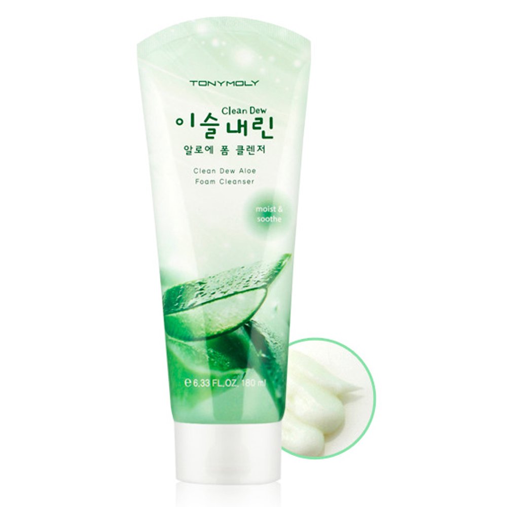 Tony Moly Tonymoly Clean Dew Aloe Foam Cleanser