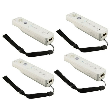 Insten Black Wrist Strap For Nintendo Wii Remote Control / Controller (4 Pack)