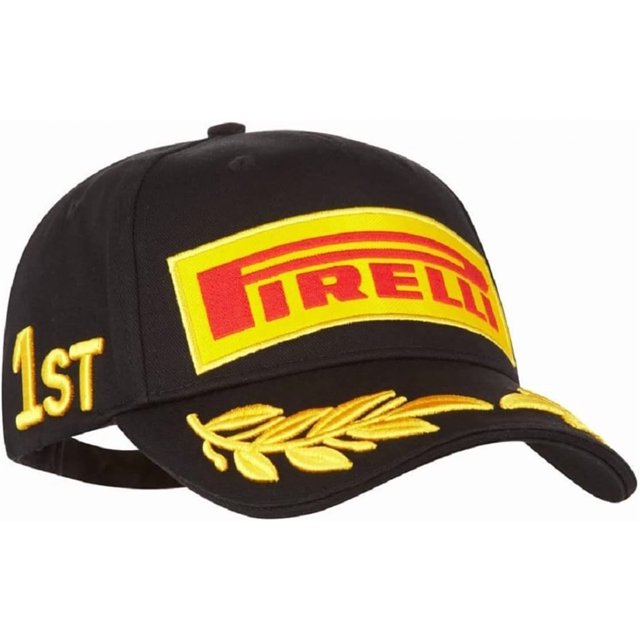 Pirelli Chapeau Champion Unisexe Adulte 1ère Place avec Sangle Réglable