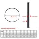 thumbnail image 2 of 4mm Width Universal Cassette Tape Machine Belts Assorted Common Drive Flat Rubber Belt for CD DVD Recorders Walkman, 2 of 4