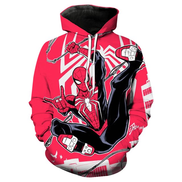 Sudaderas con capucha Spider Man Cosplay 3D gedruckt Streetwear Männer Frauen Mode übergroße Sudaderas con capucha Kinder Pullover