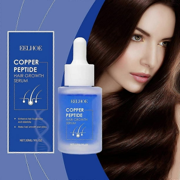 ahk cu hair serum Copper Peptide Serum for Hair Regrowth & Thinning Hair — Feline Skinscience main image 1